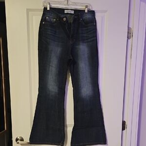 Enyce Dark Blue Flare Jeans